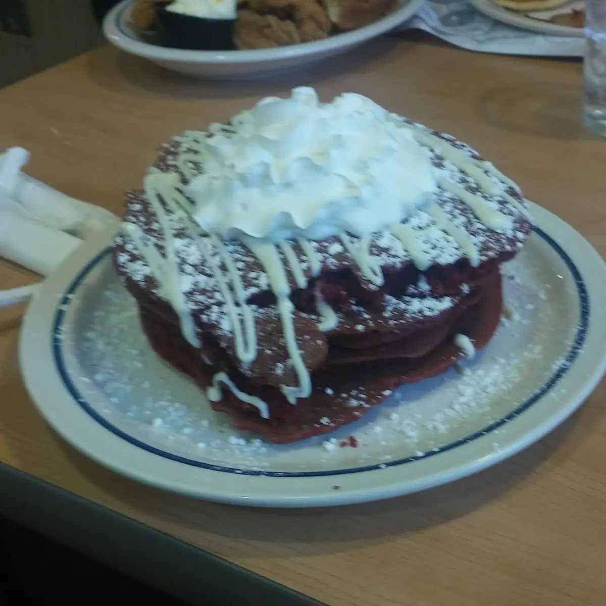 Churro Pancake Combo