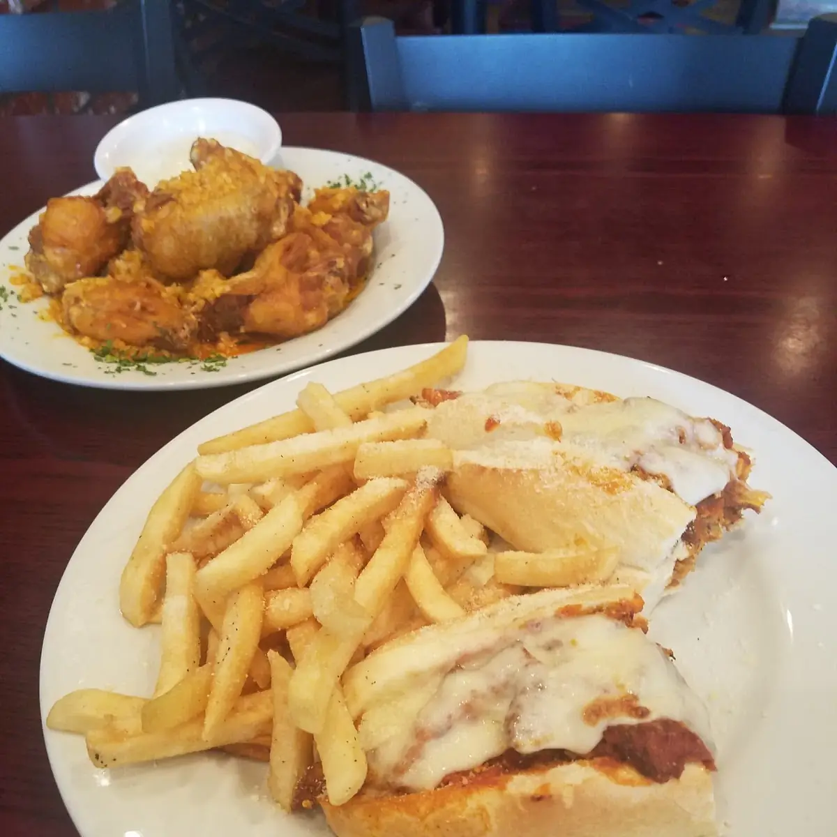 Spicy Chicken Parm Sandwich