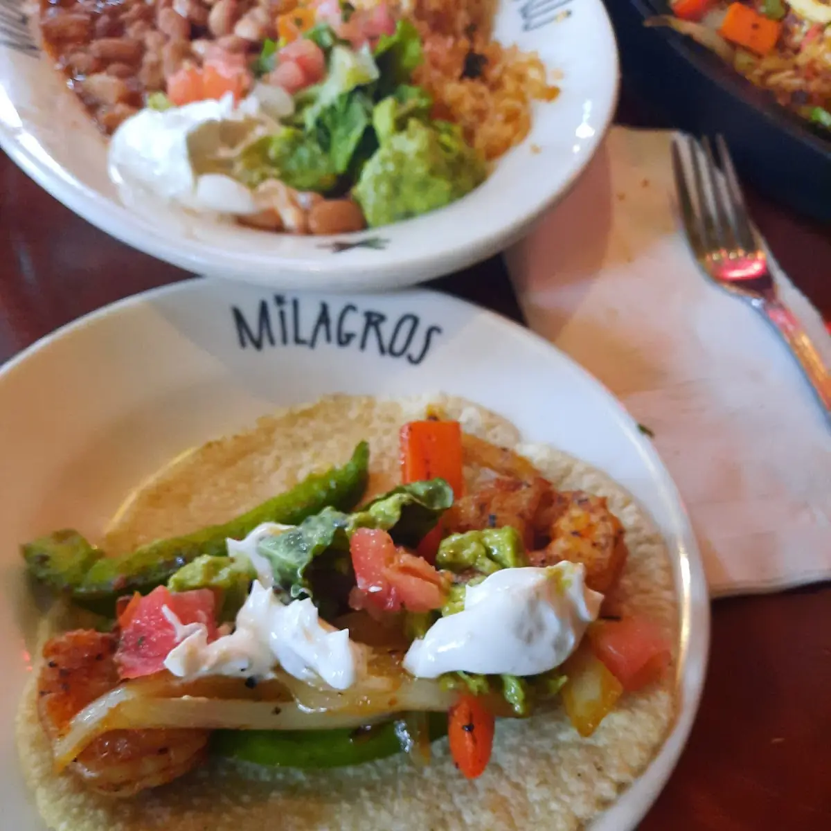 Shrimp Fajitas