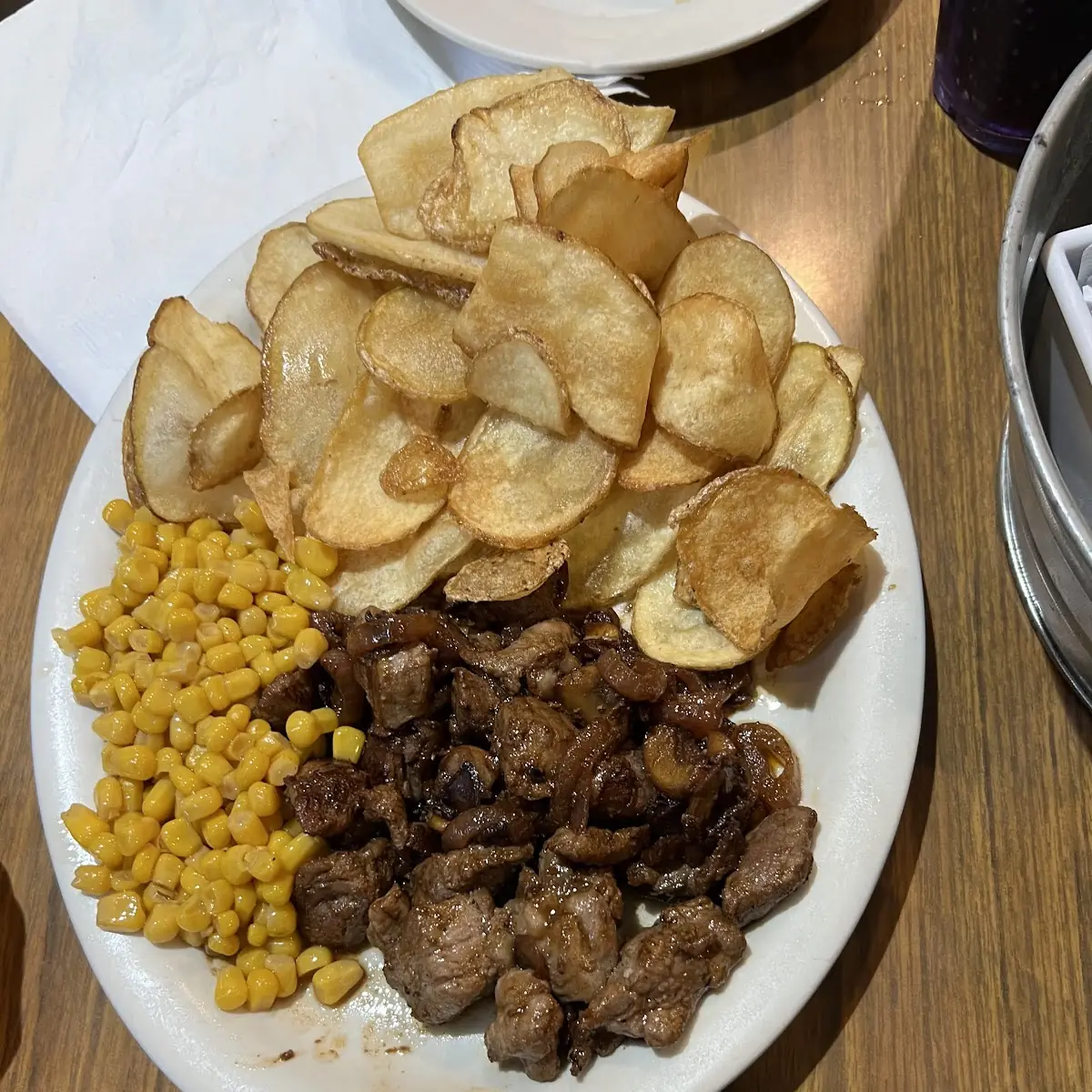 Steak Tips & 2 Eggs