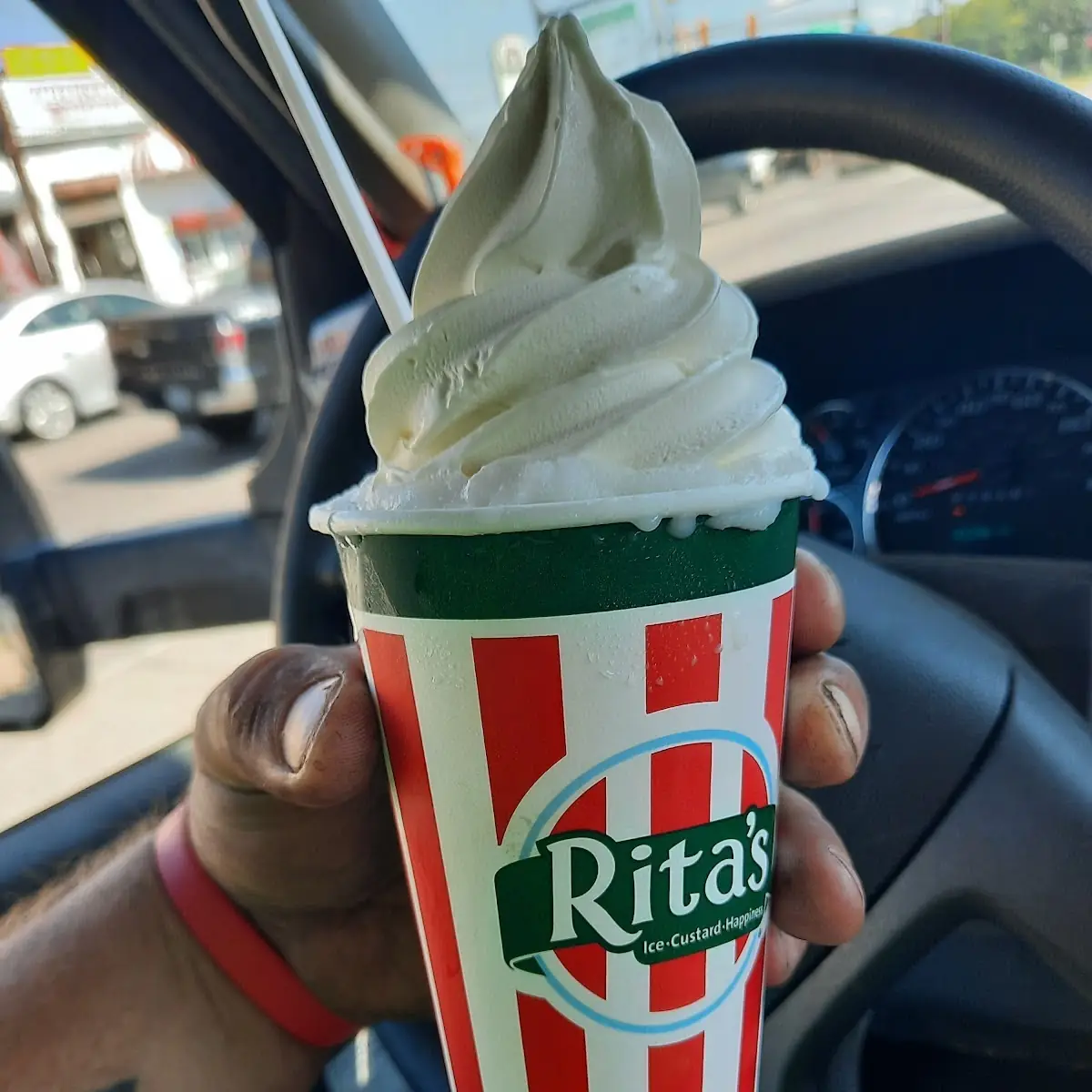 Coconut Cream Ice & Vanilla Custard Gelati