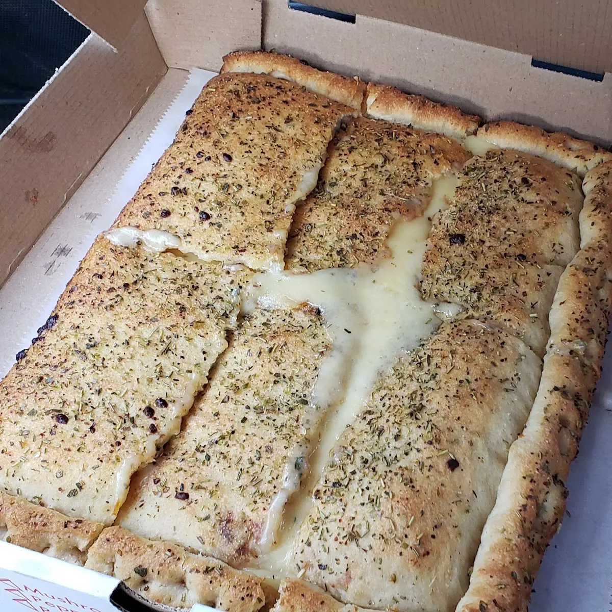 Double White Pizza