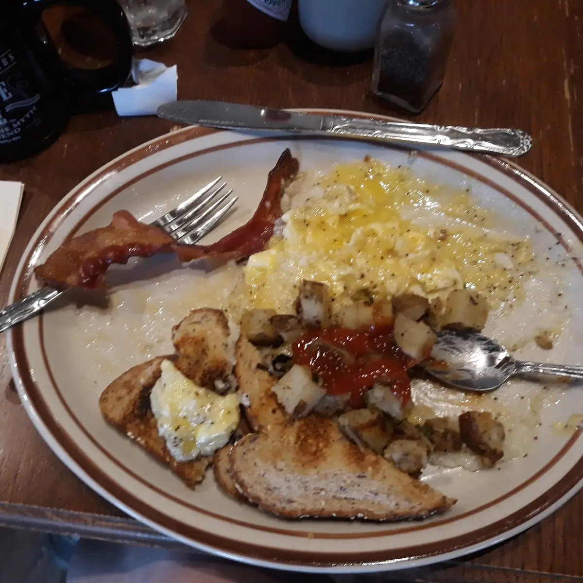 Two Eggs Any Style Bacon Homefries