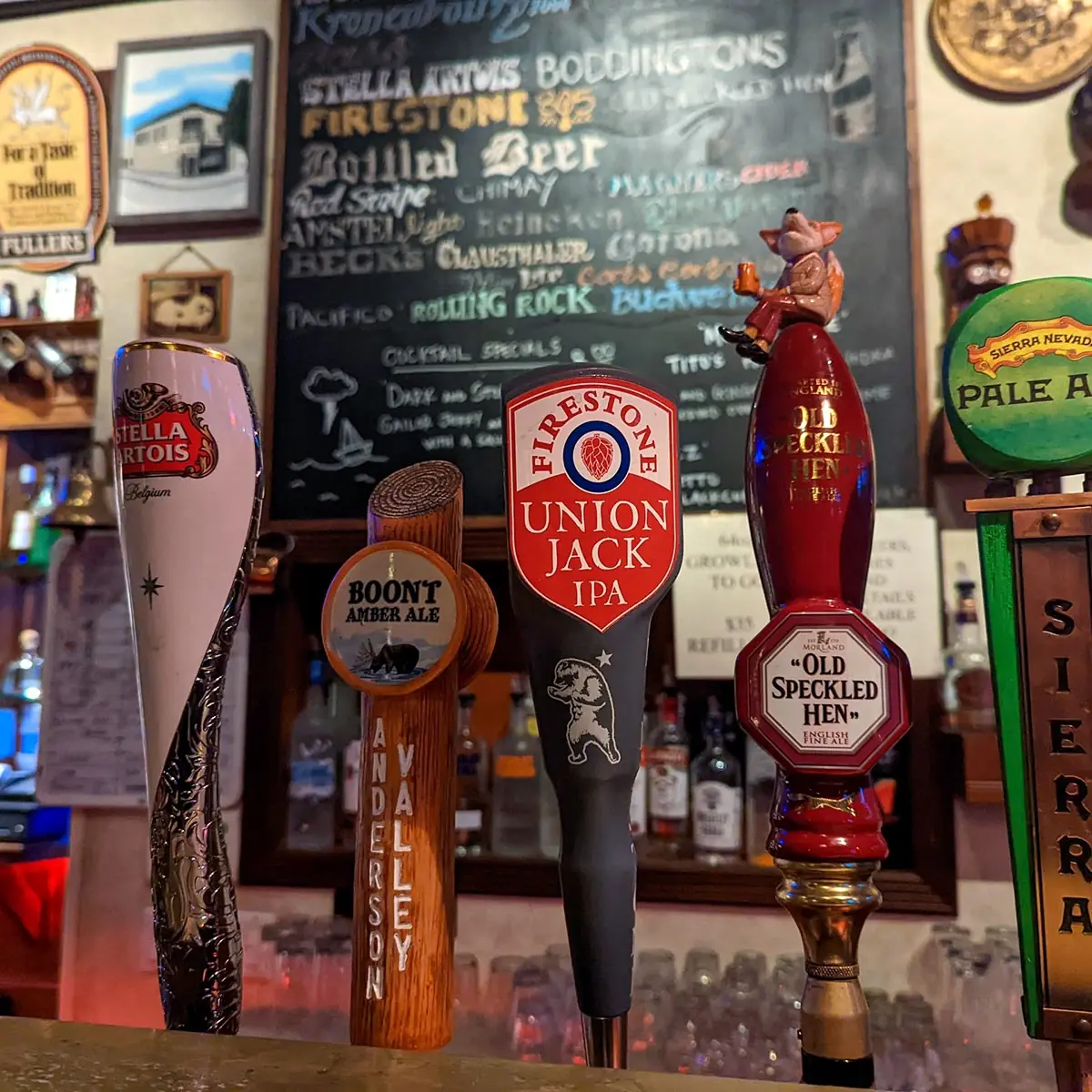 Beers on Tap
