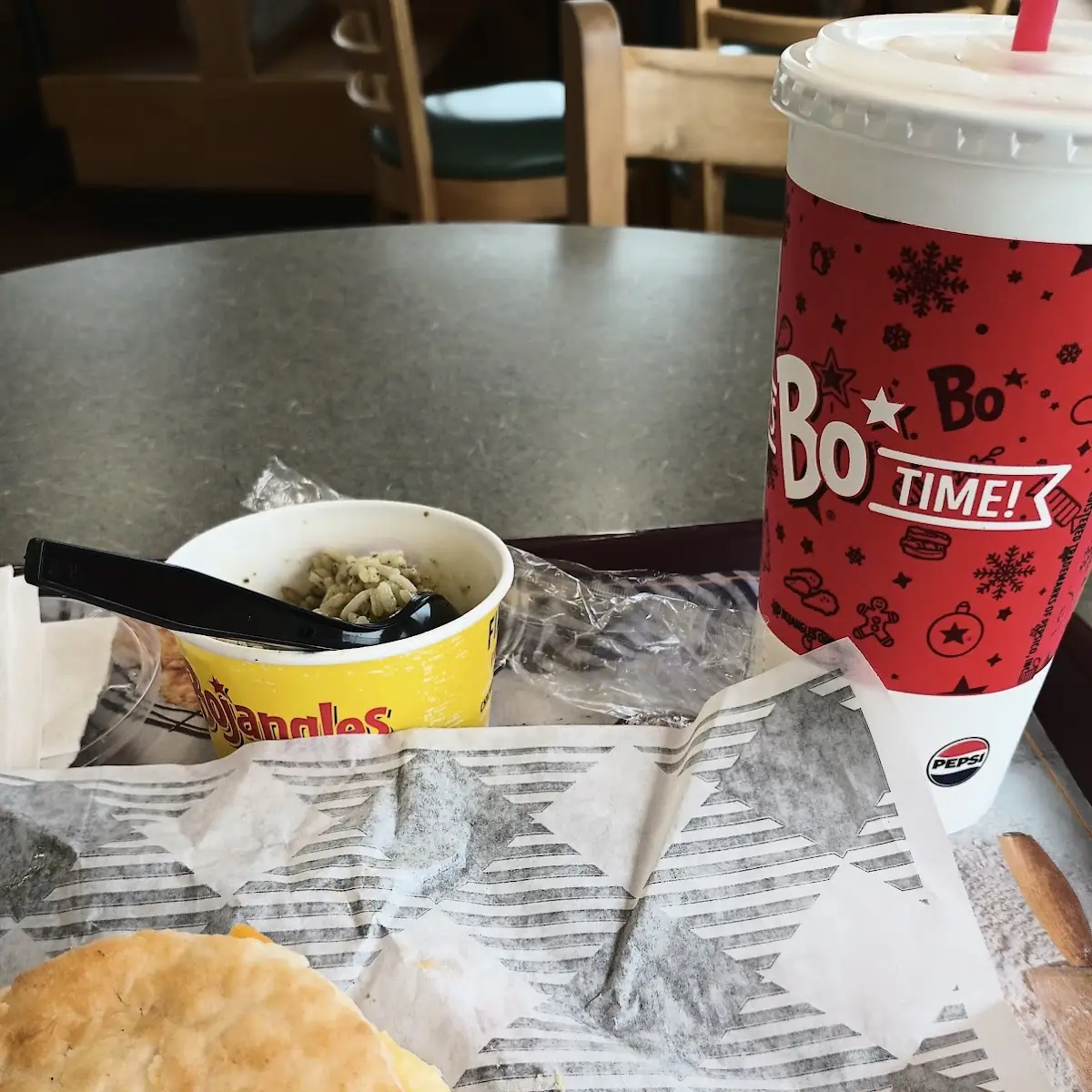 Bacon Egg & Cheese Biscuit Combo