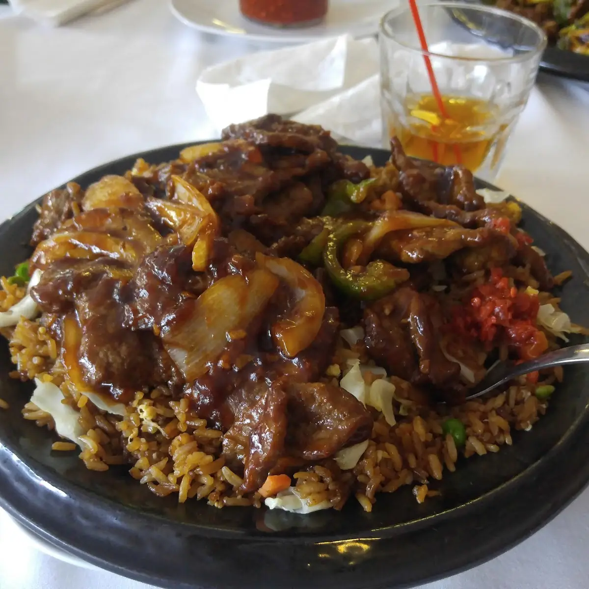 Cantonese Chicken Char Siu Pork and Fried Rice