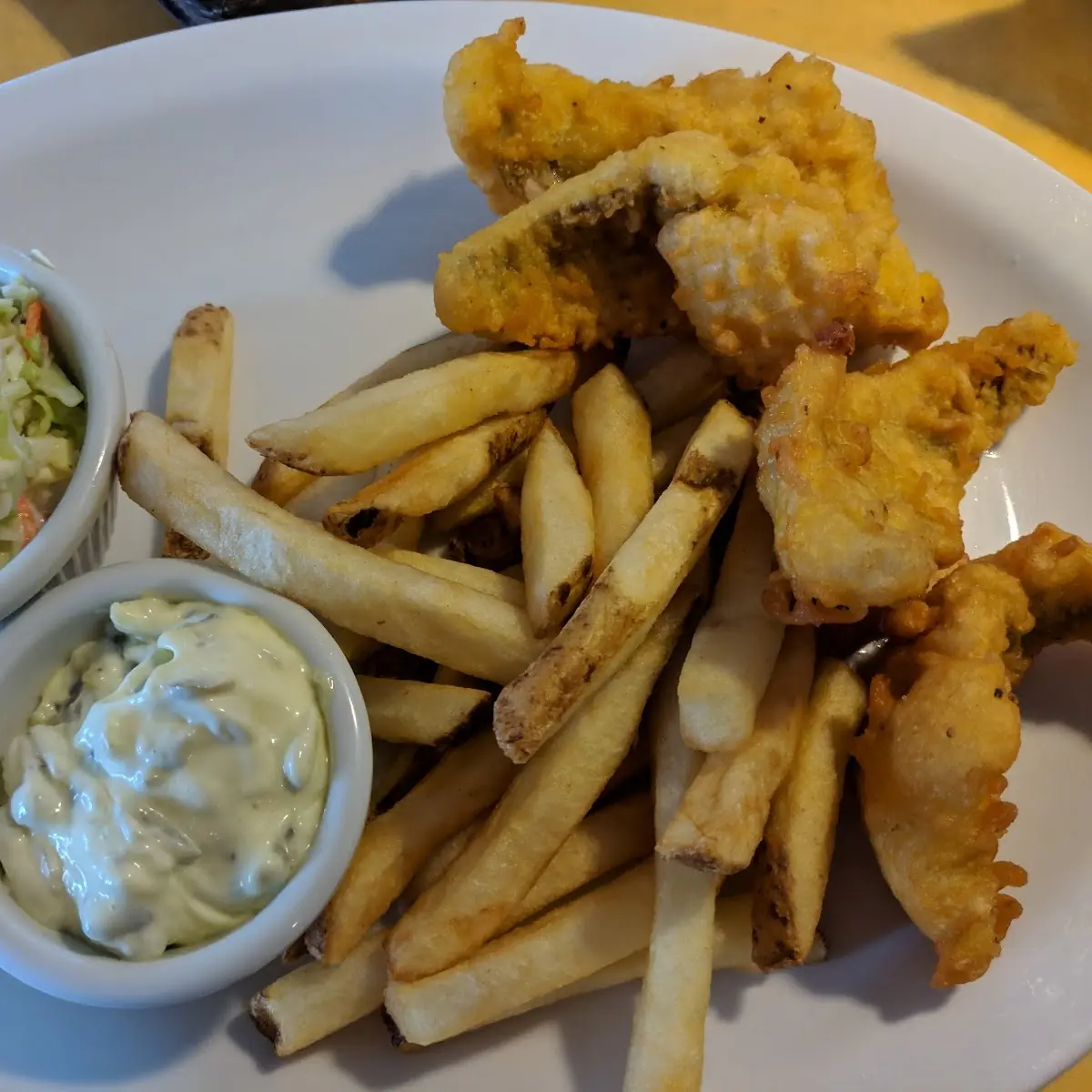Burger Basket Char-Grilled Perch Basket