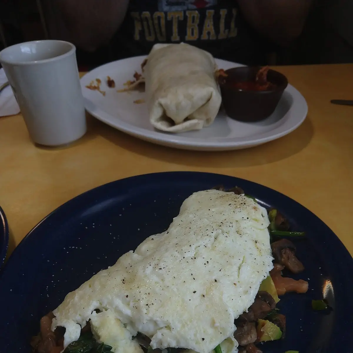 Veggie Egg White Omelette