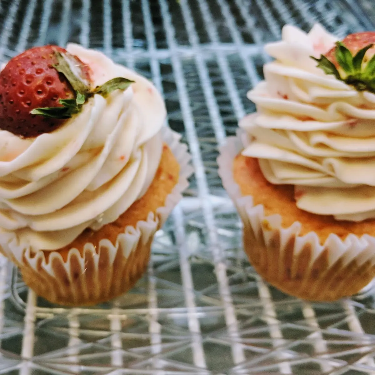 Strawberry Shortcake Cupcakes