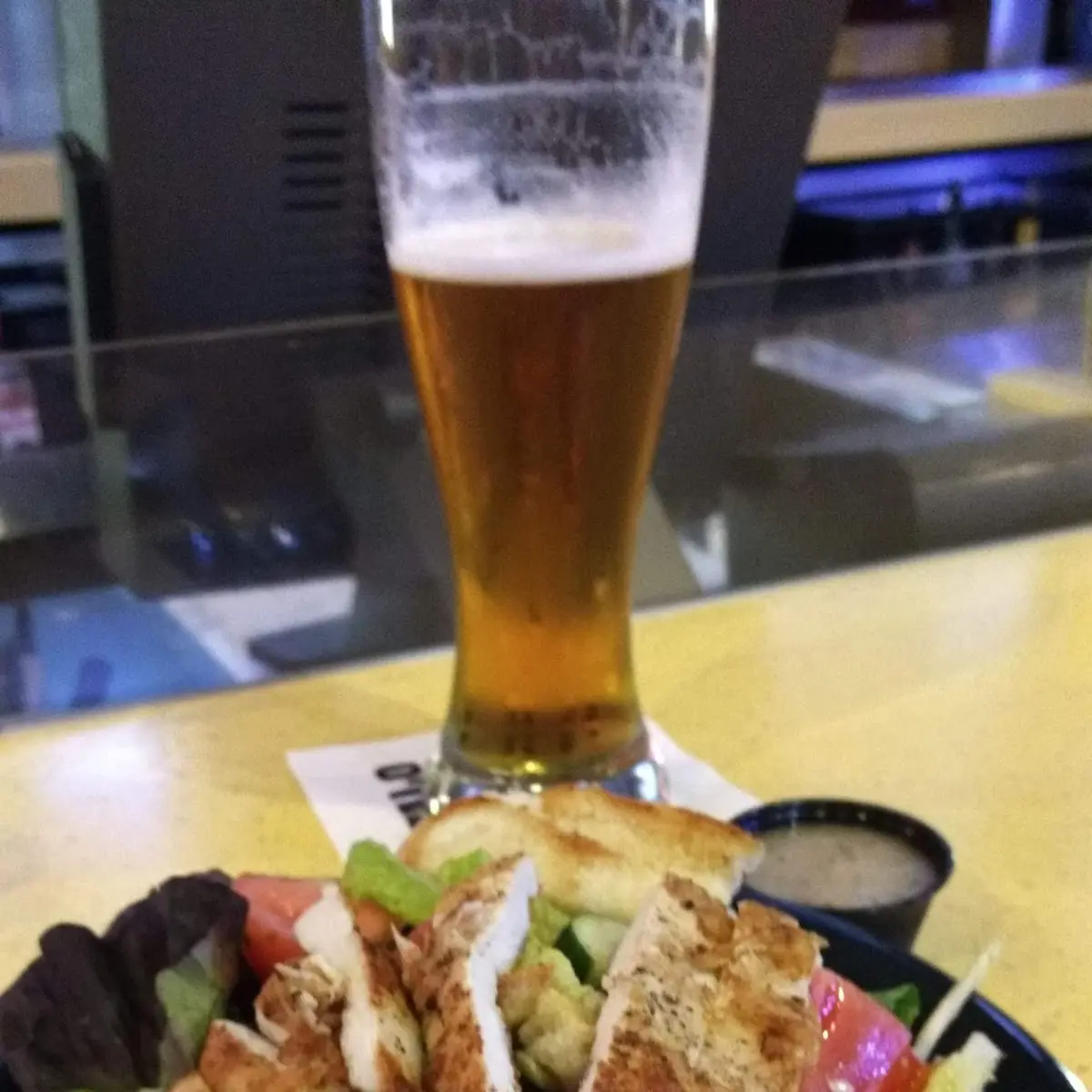 Side Salad w Grilled Chicken