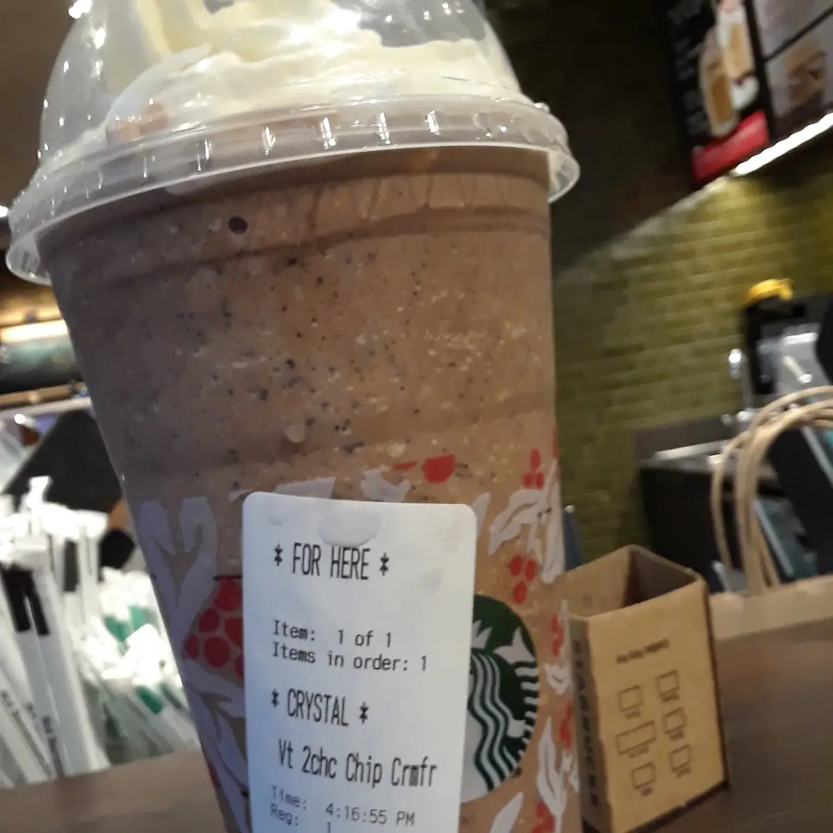 TL Mocha Frappe