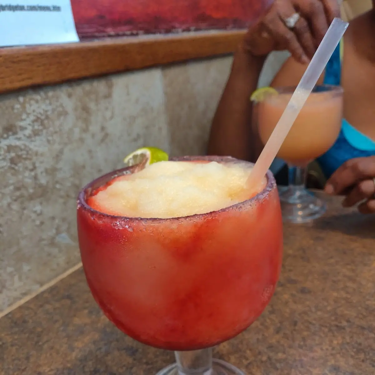 Mango Passion Fruit Frozen Margarita