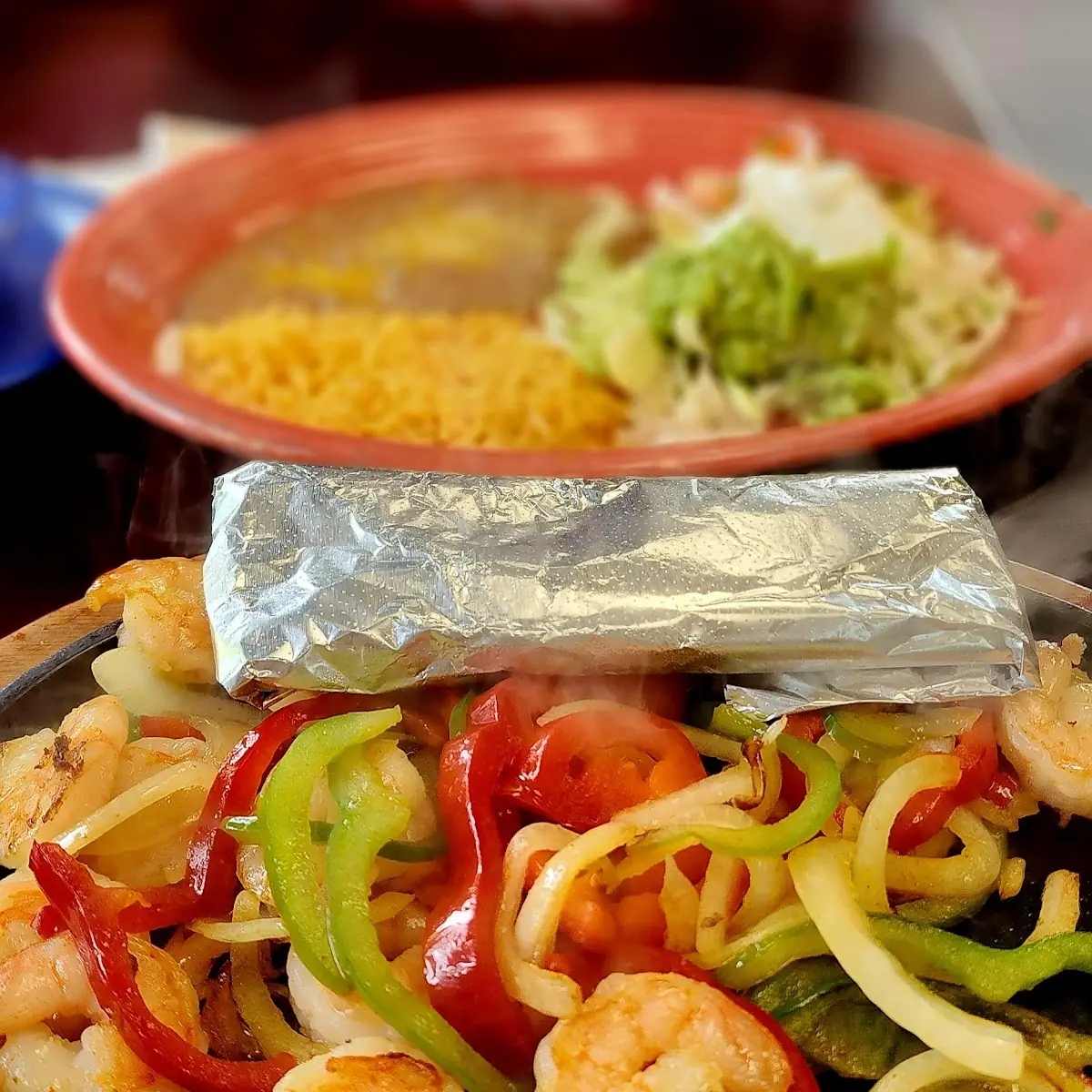 Shrimp Fajitas