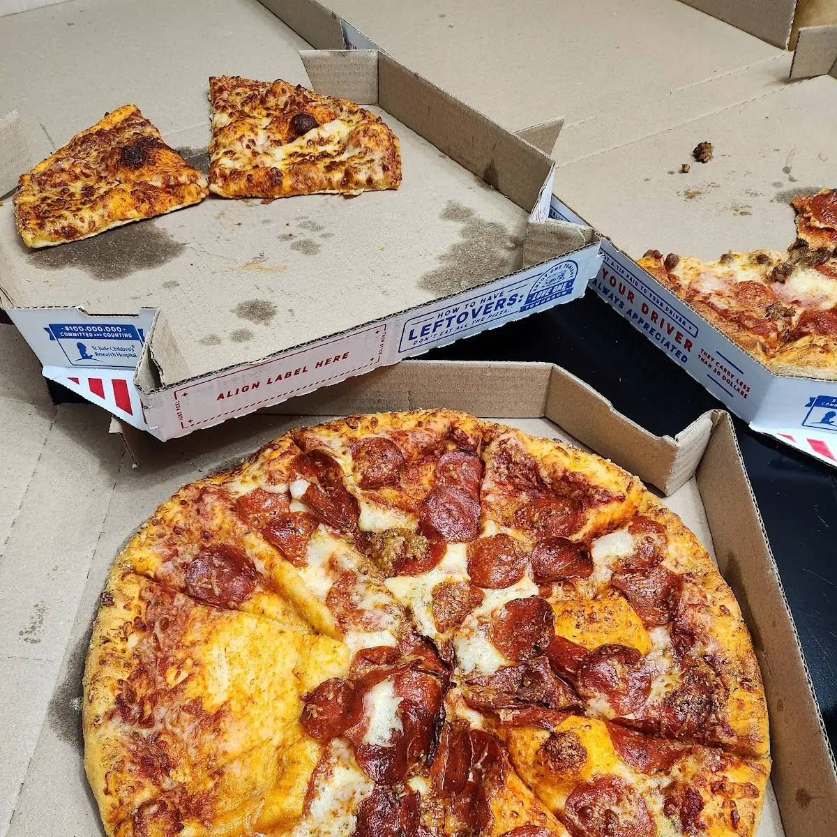 Pepperoni and Sausage Pizza