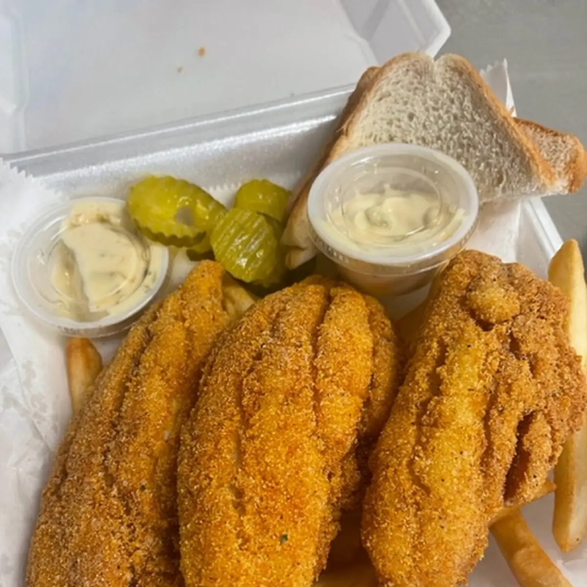 Catfish Basket with Fries