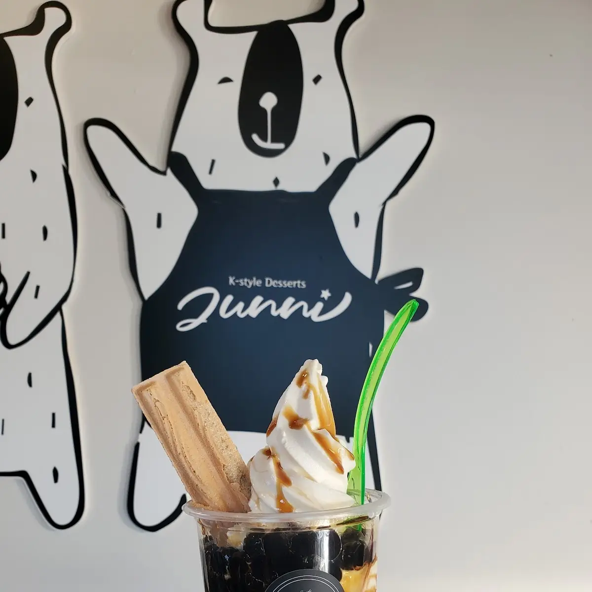 Tiger Boba Soft Serve