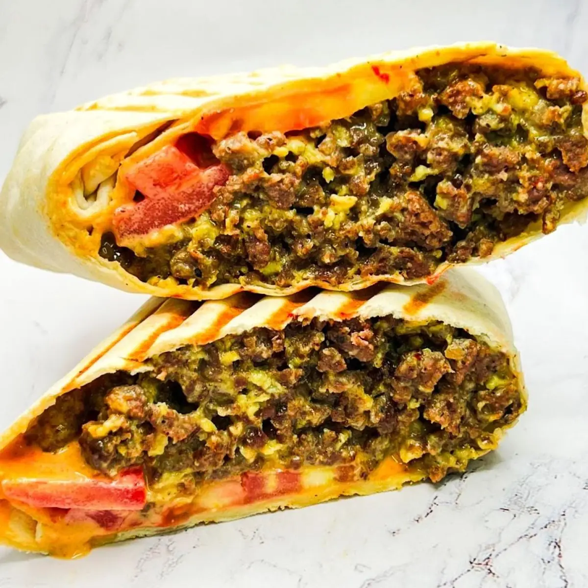 Burger Burrito
