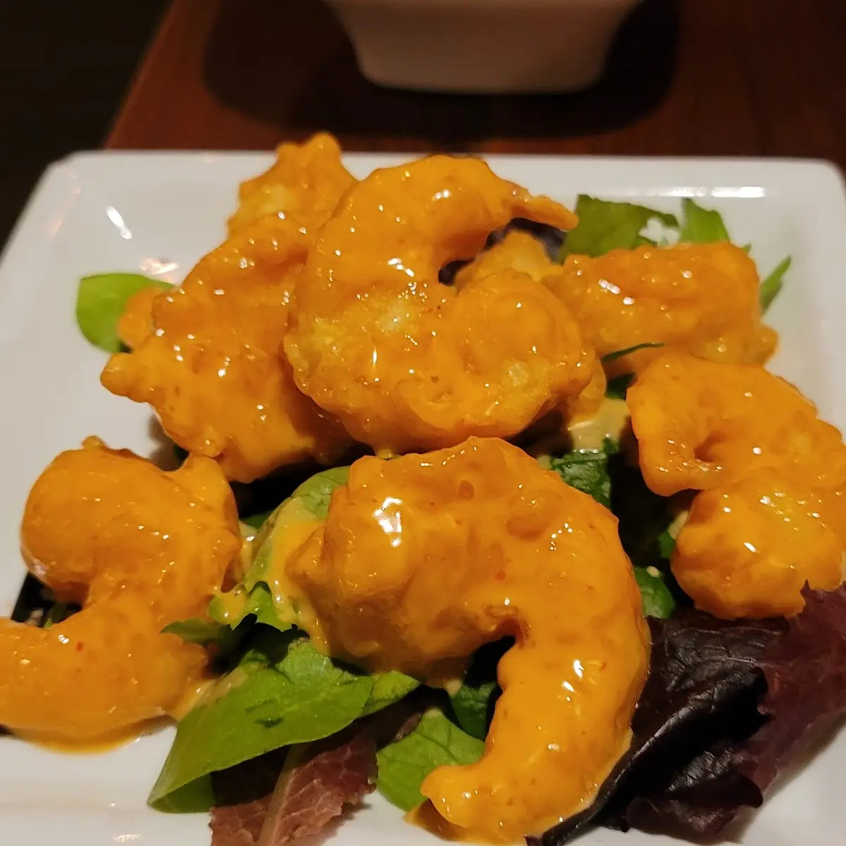 Spicy Creamy Shrimp Tempura