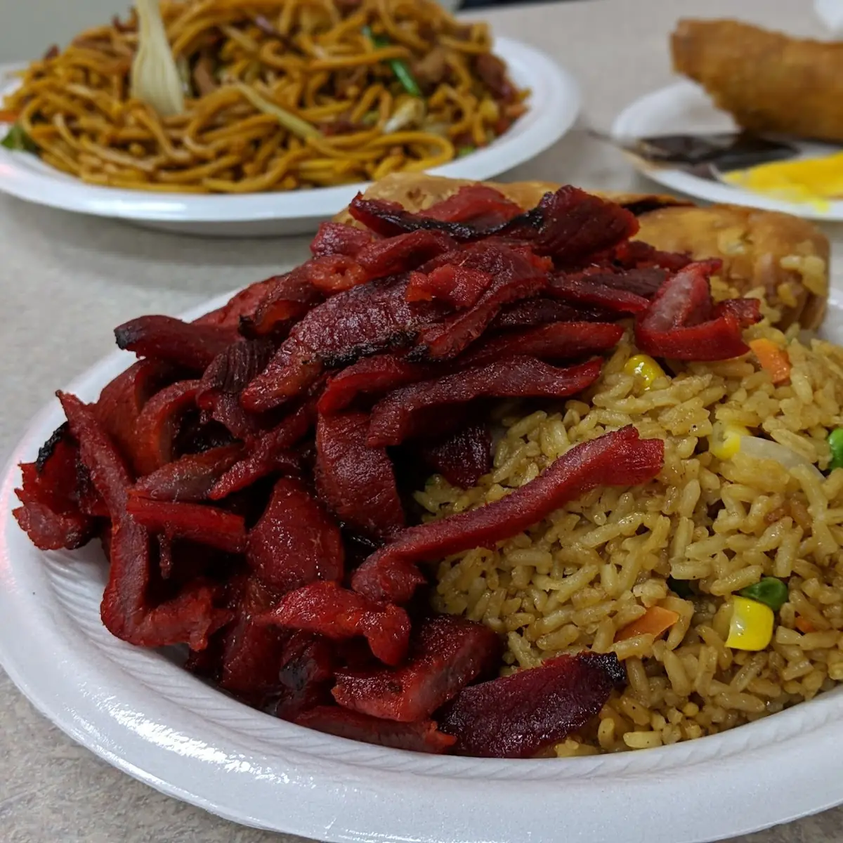 Boneless Spare Ribs with Rice