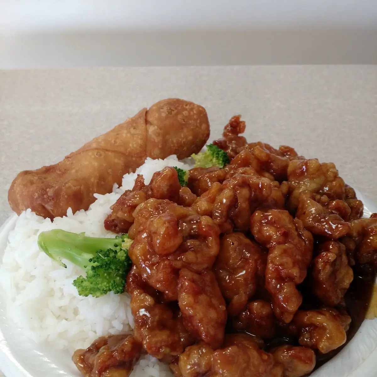 Sesame Chicken Combo