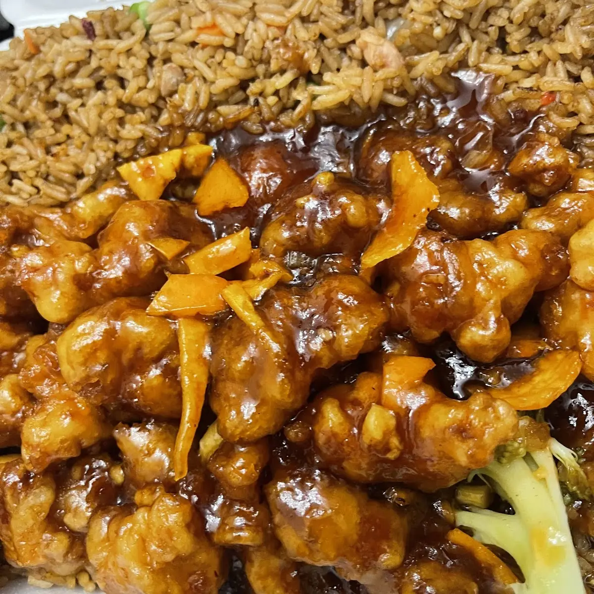 Orange Chicken I Think
