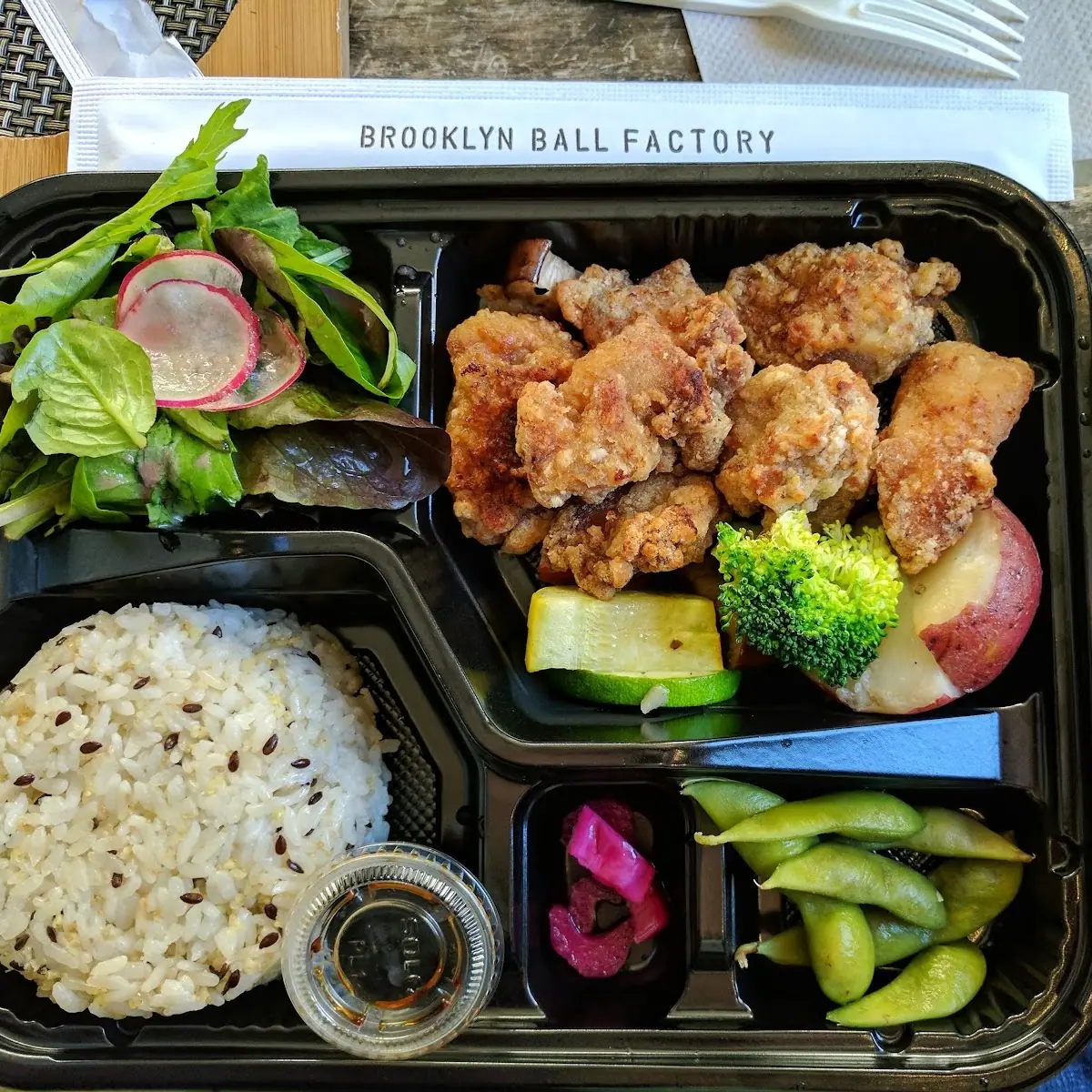 Fried Chicken Bento