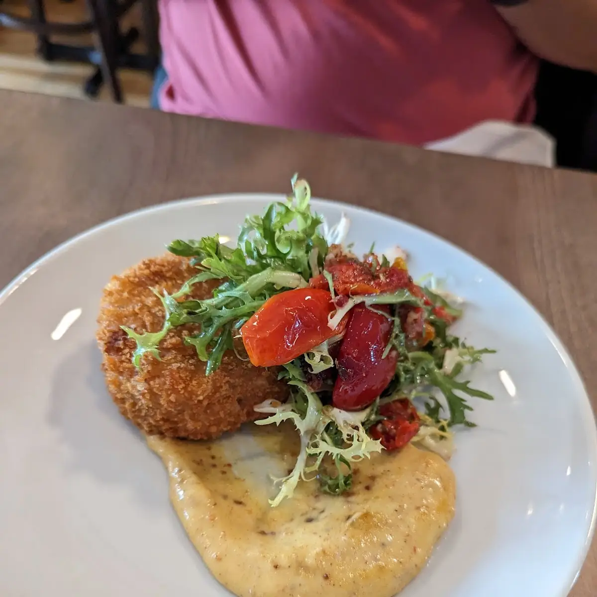 Fish Cake with Bacon Aioli