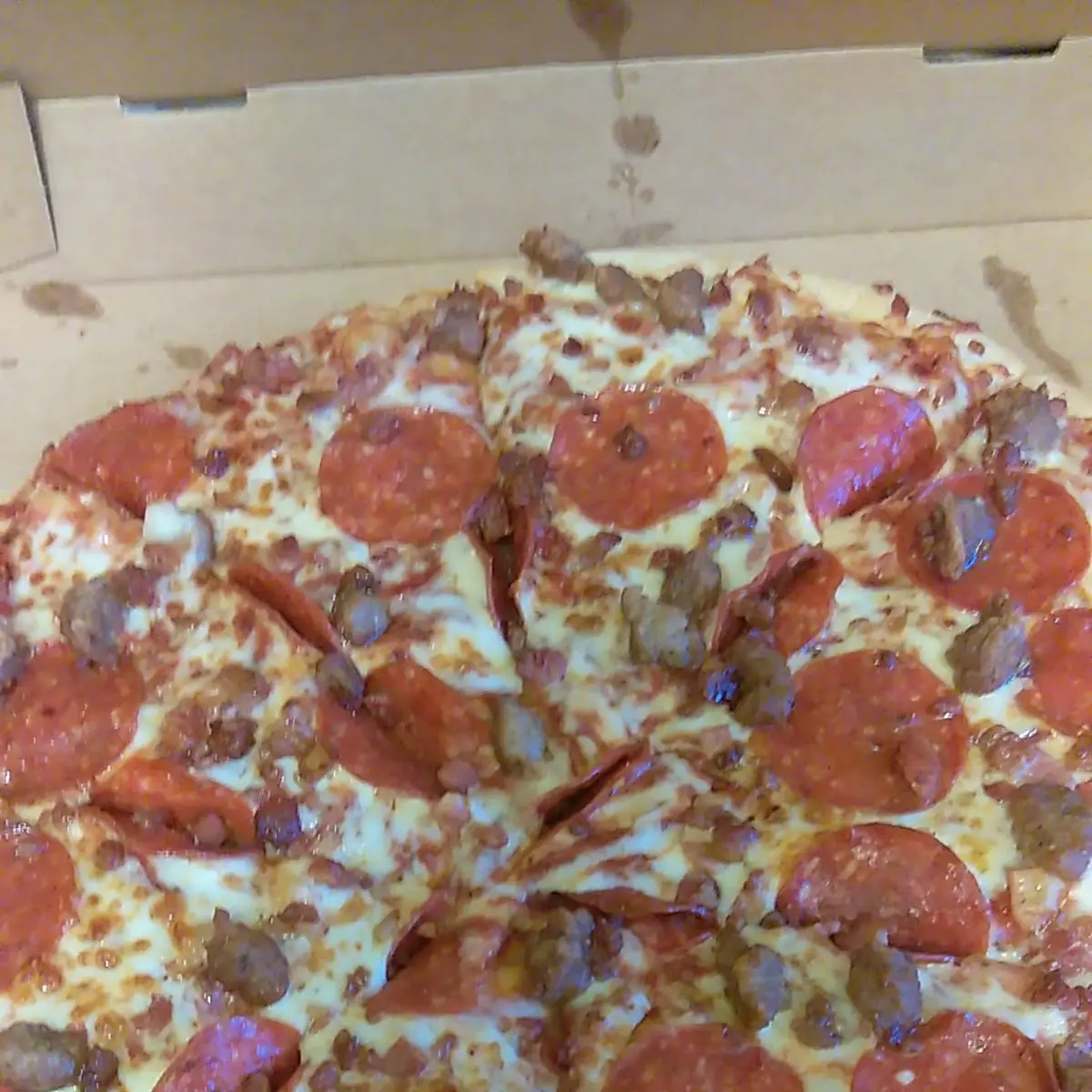 Pepperoni Sausage Pizza