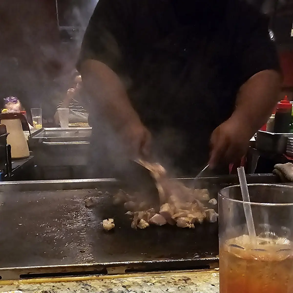 Hibachi Steak and Shrimp