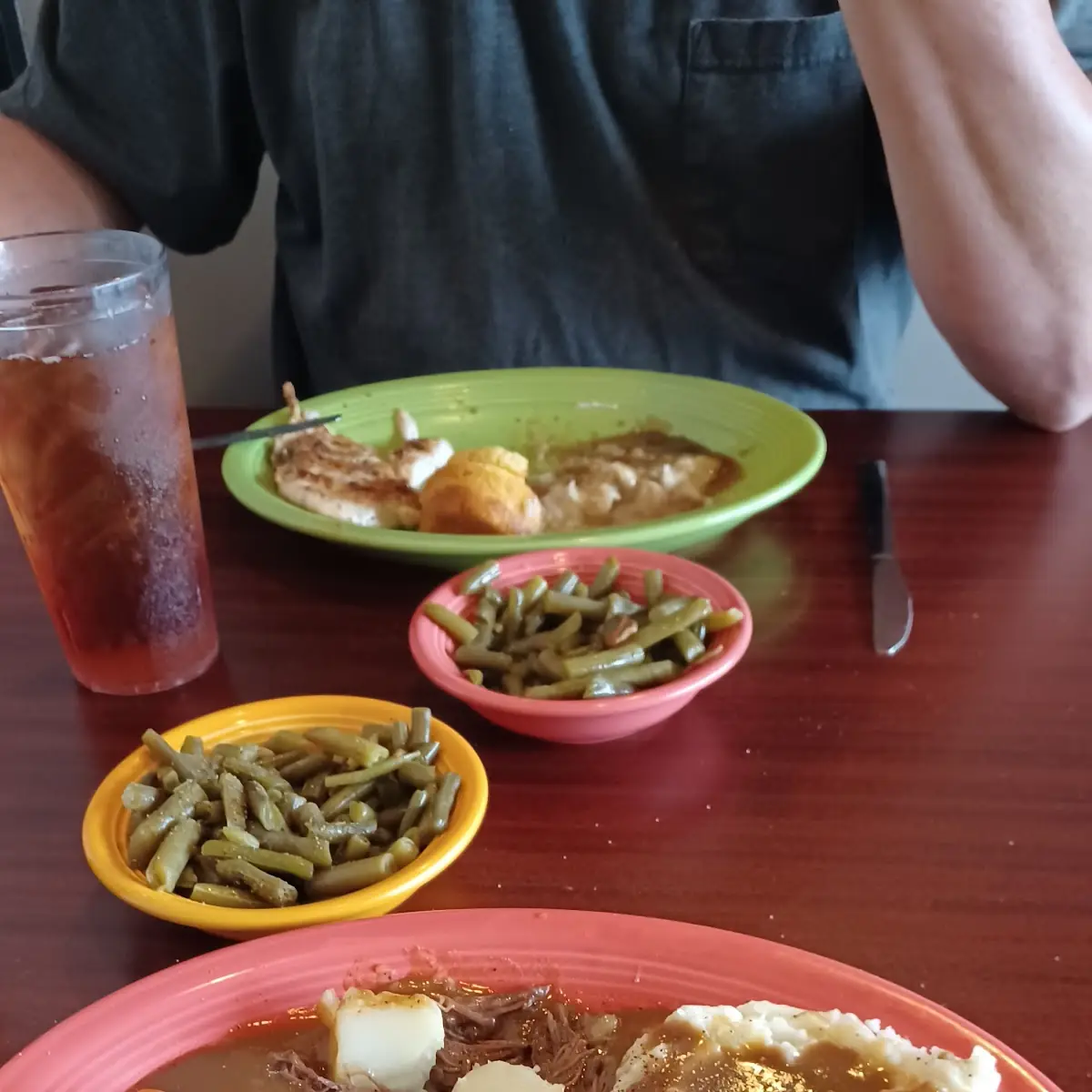 Pot Roast with Potatoes and Green Beans