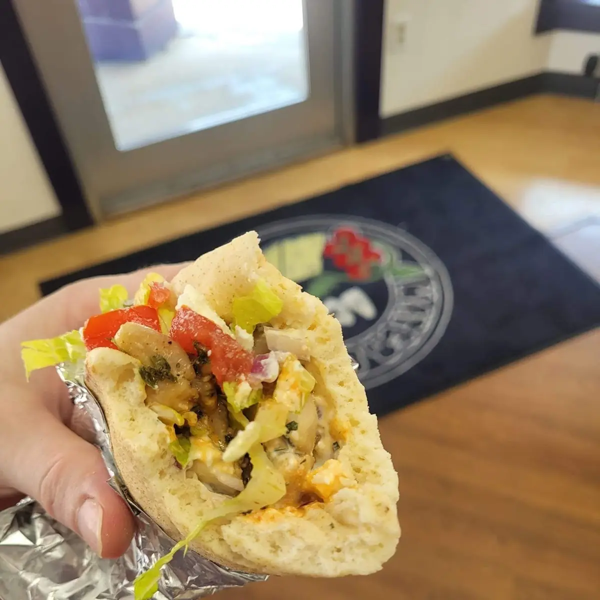 Spicy Chicken Gyro