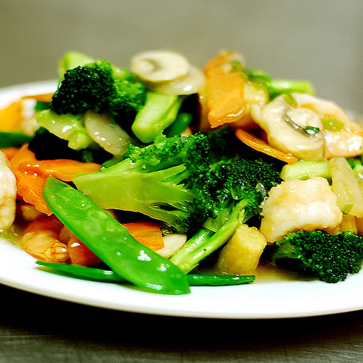 Shrimp w Mixed Vegetables