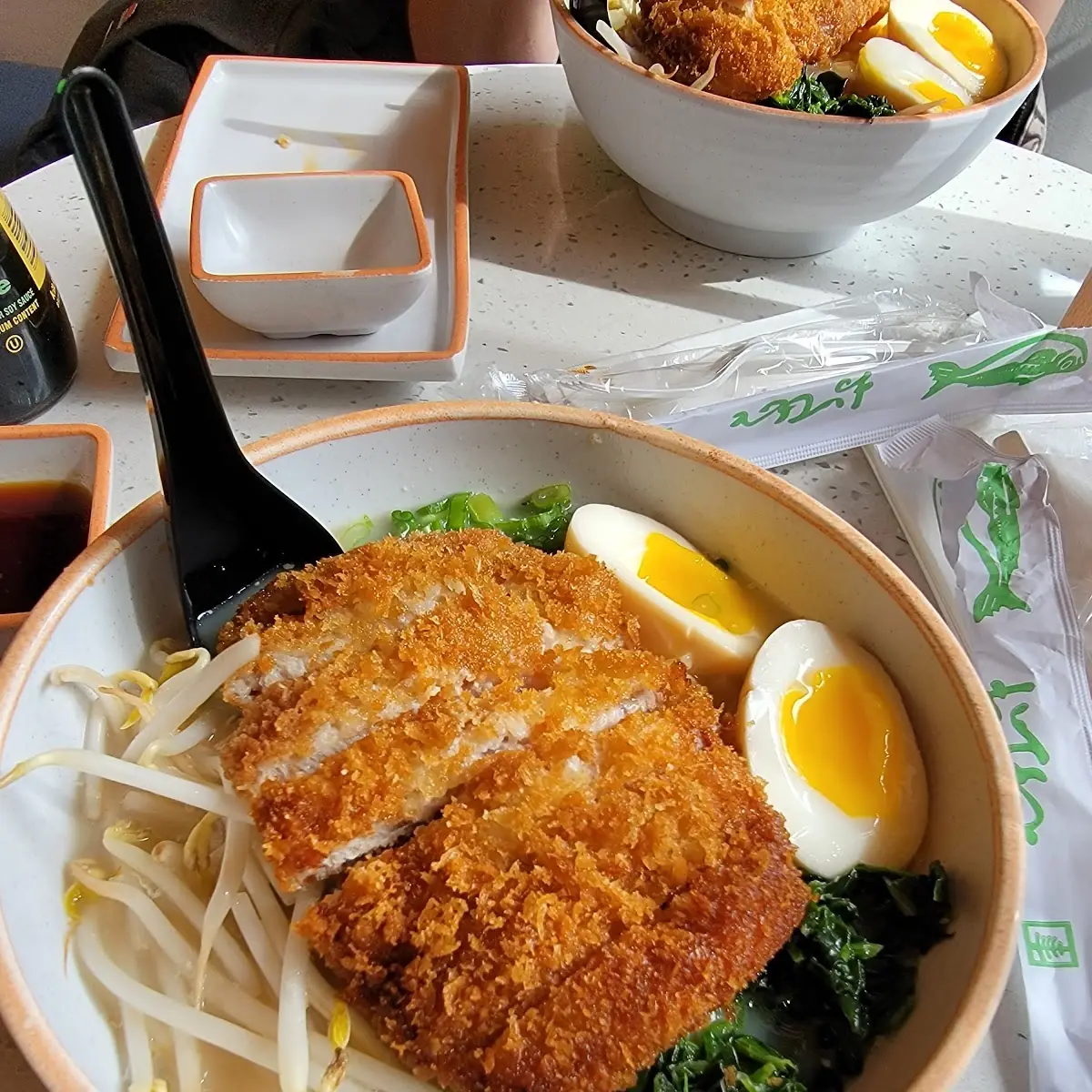 Breaded Pork Shoyu Ramen