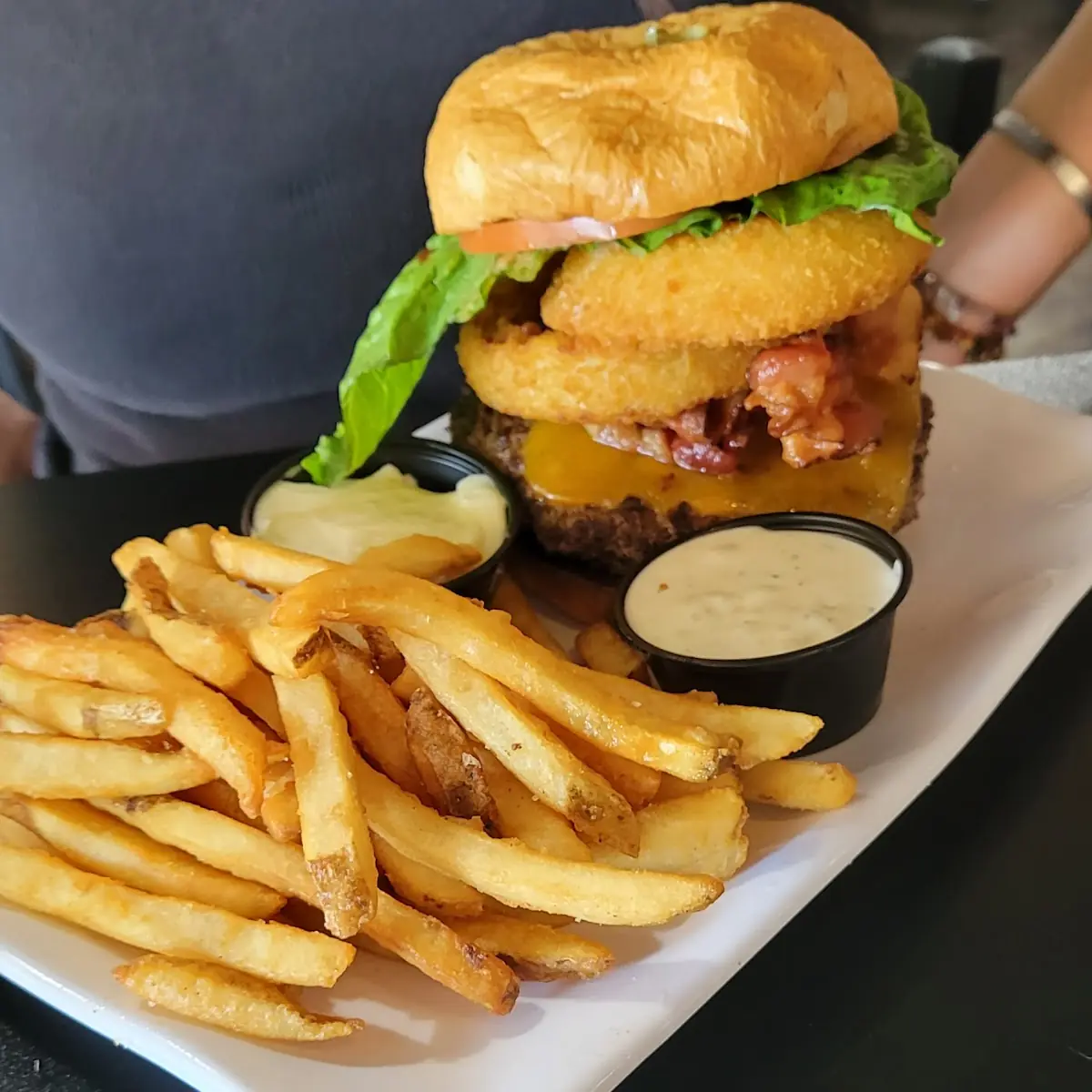 Barbecue Bacon Burger