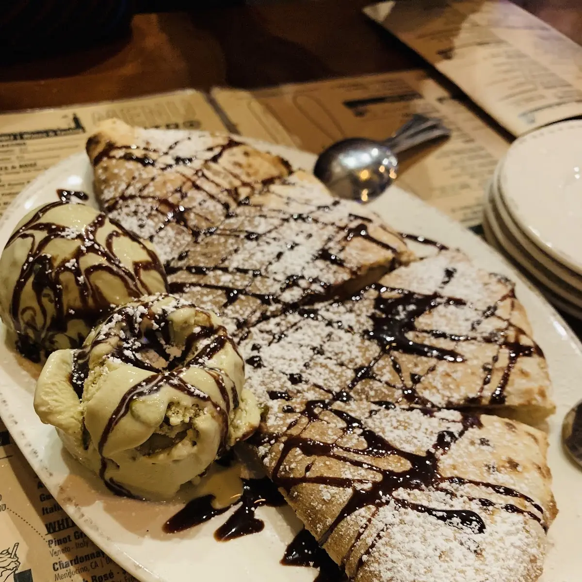 Pizza Nutella