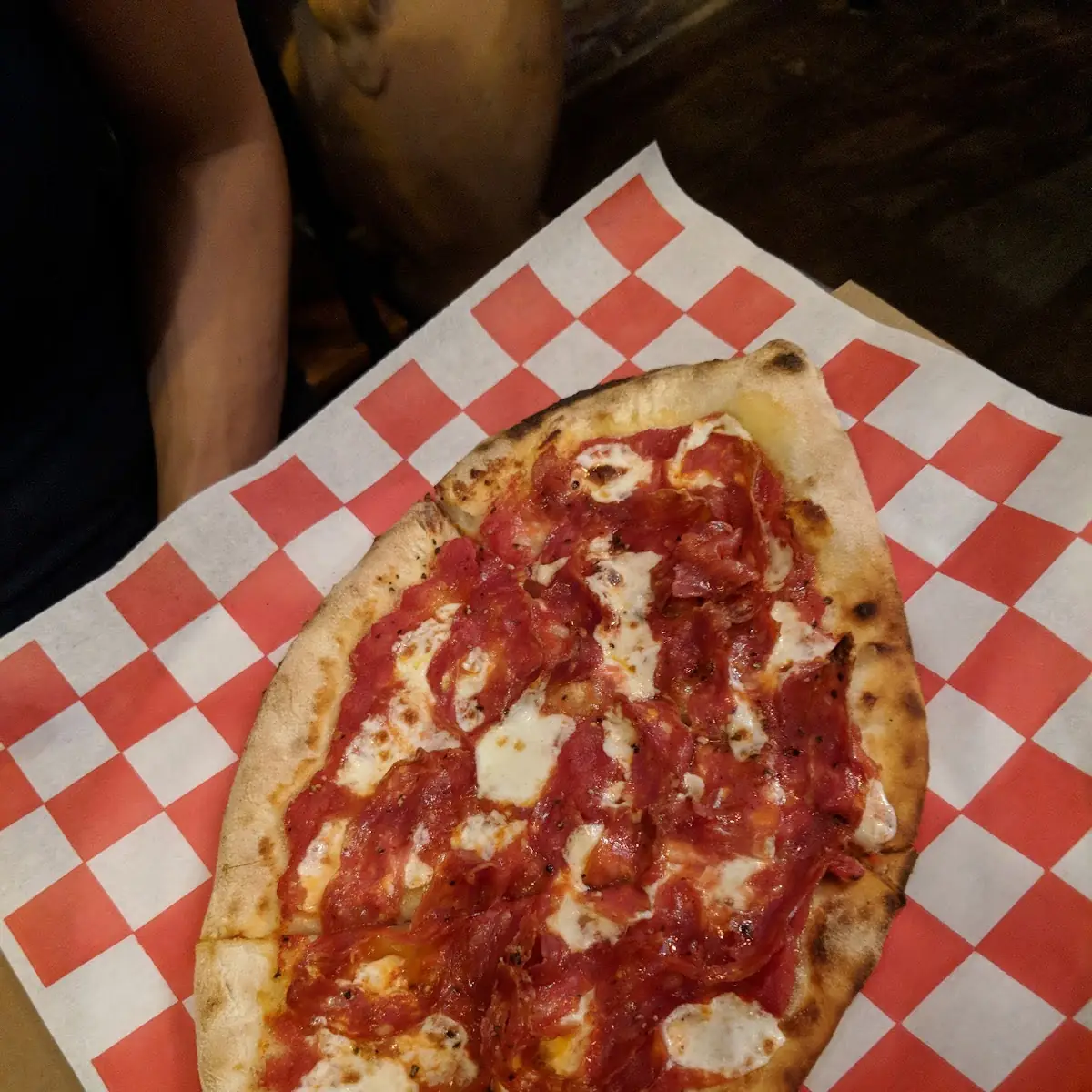 Salami Pizza