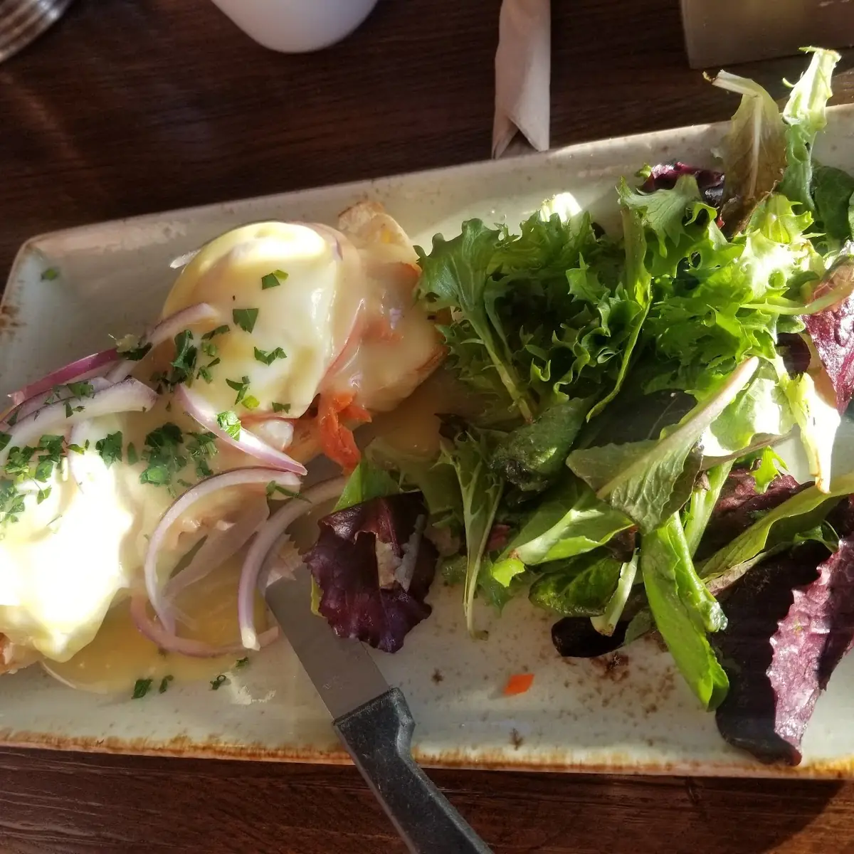 Egg Benedict with Smoked Salmon