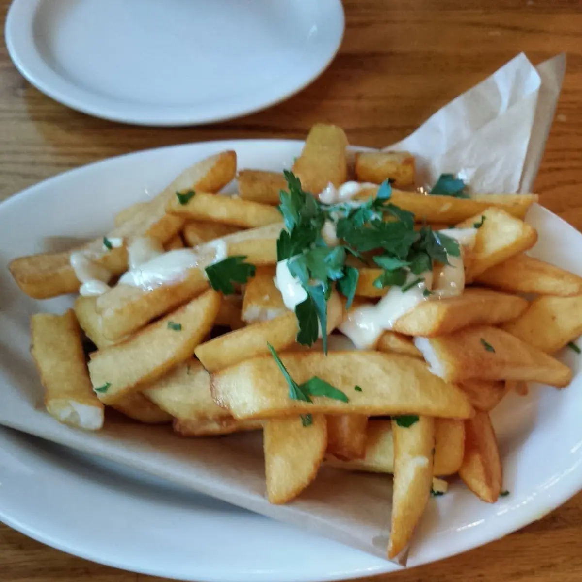 Garlic Steak-Cut Fries