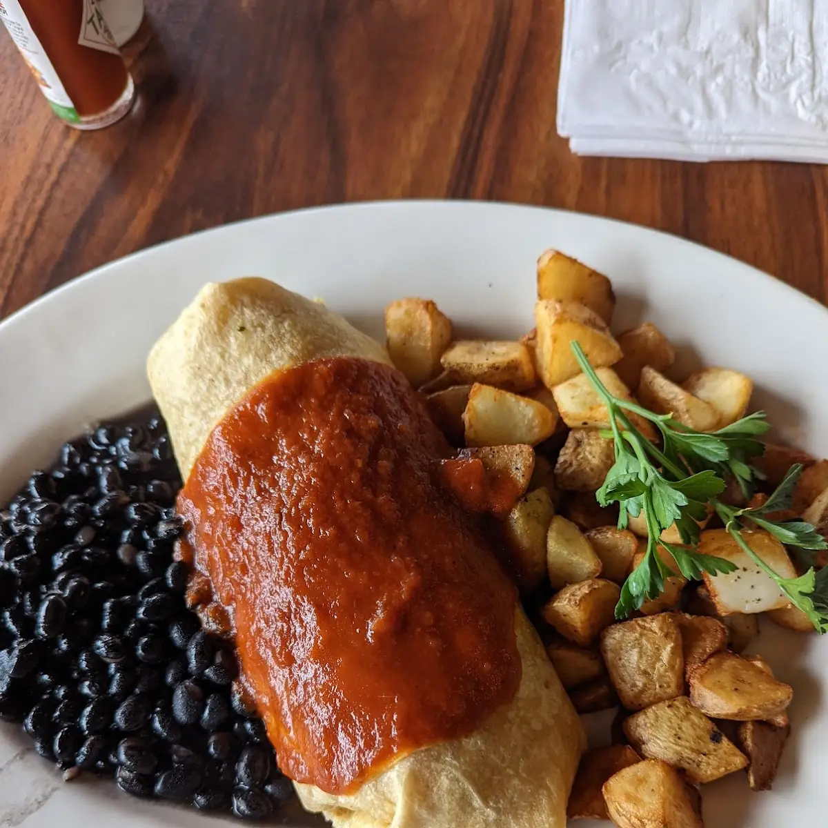 Pulled Pork Breakfast Burrito