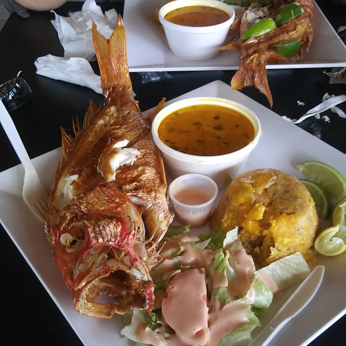Red Snapper with Mofongo
