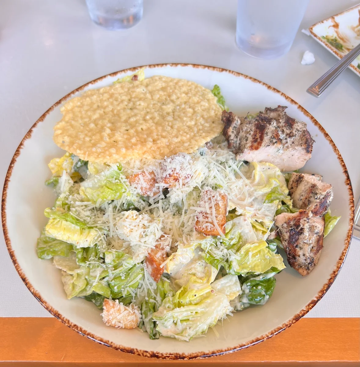 Roasted Chicken Caesar Salad