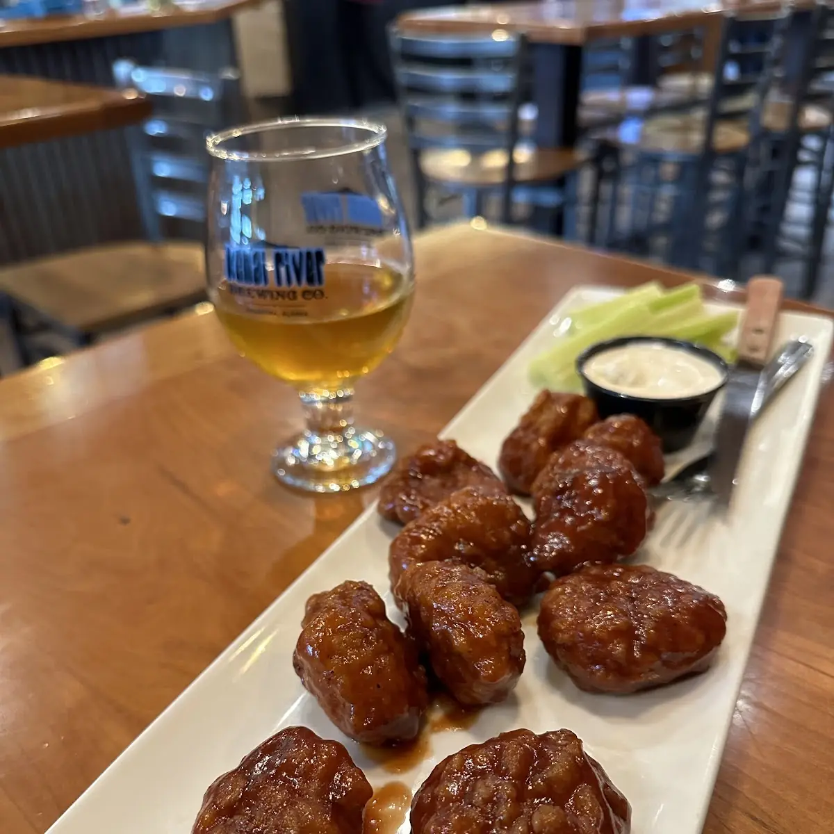Boneless Wings Available