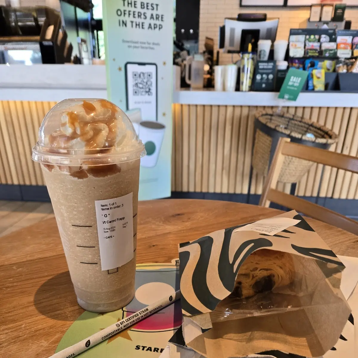 Caramel Frappuccino Blended Beverage