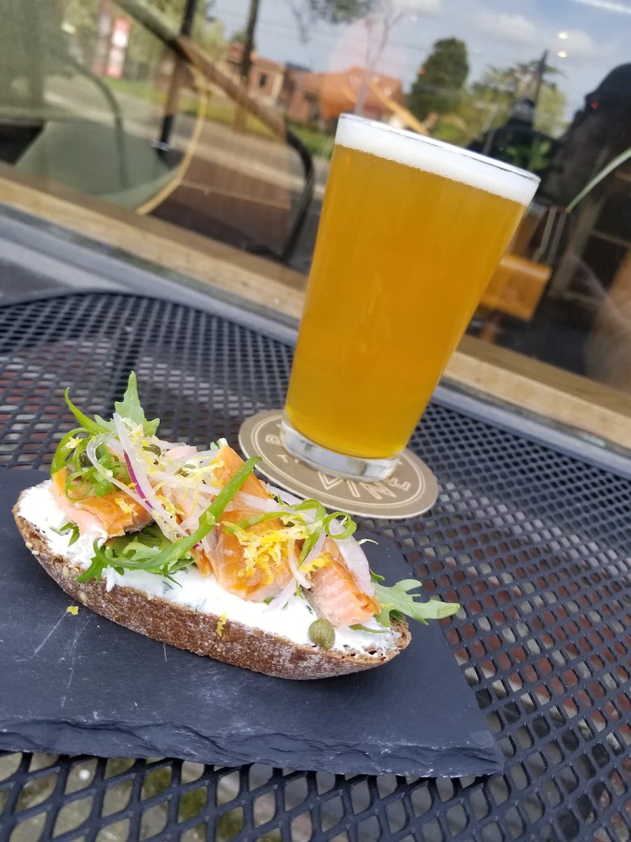 Smoked Trout Crostini