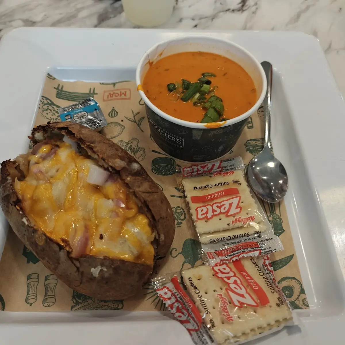 Black Angus Roast Beef Spud and Tomato Bisque