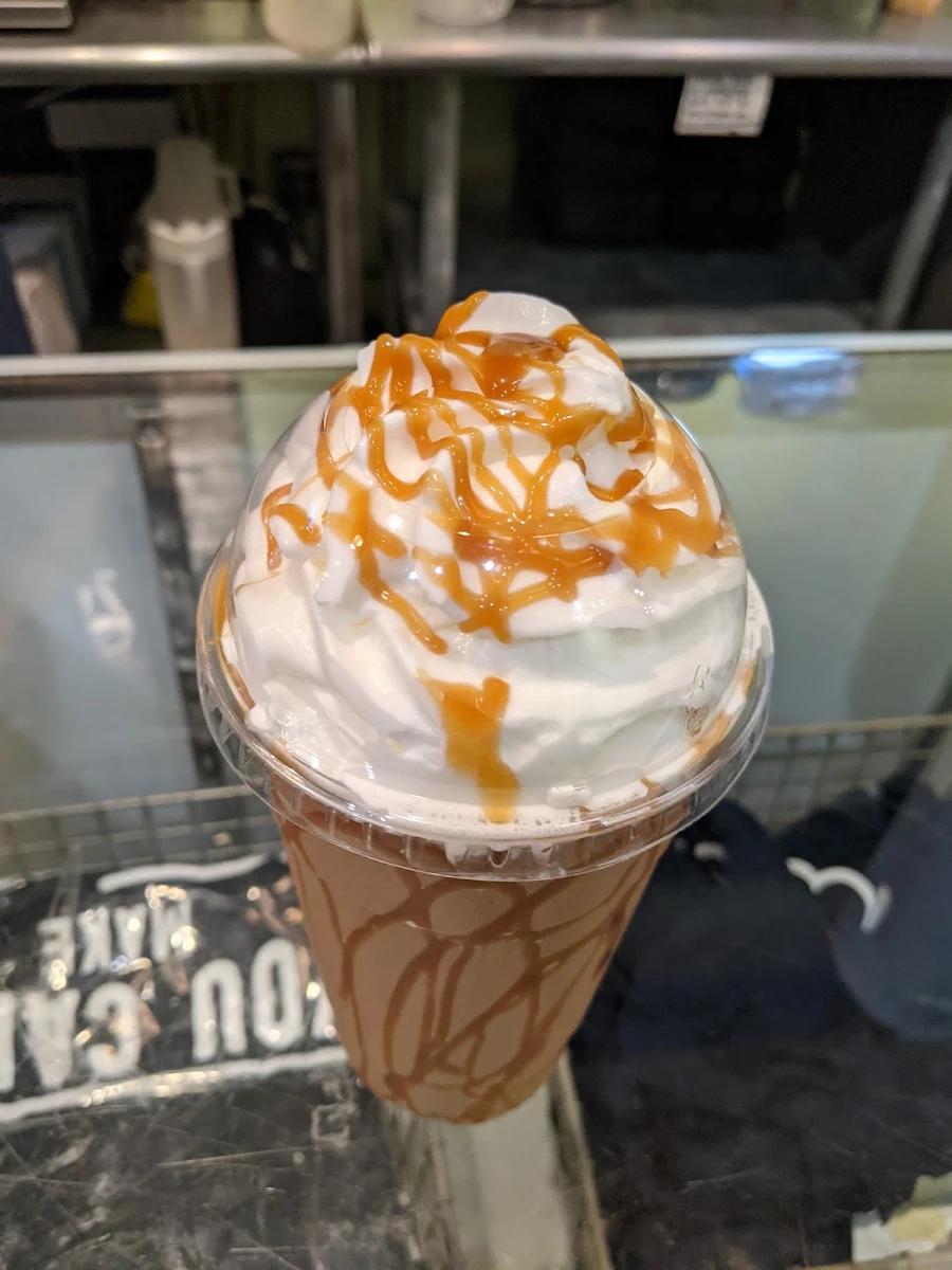 Salted Caramel Latte Iced
