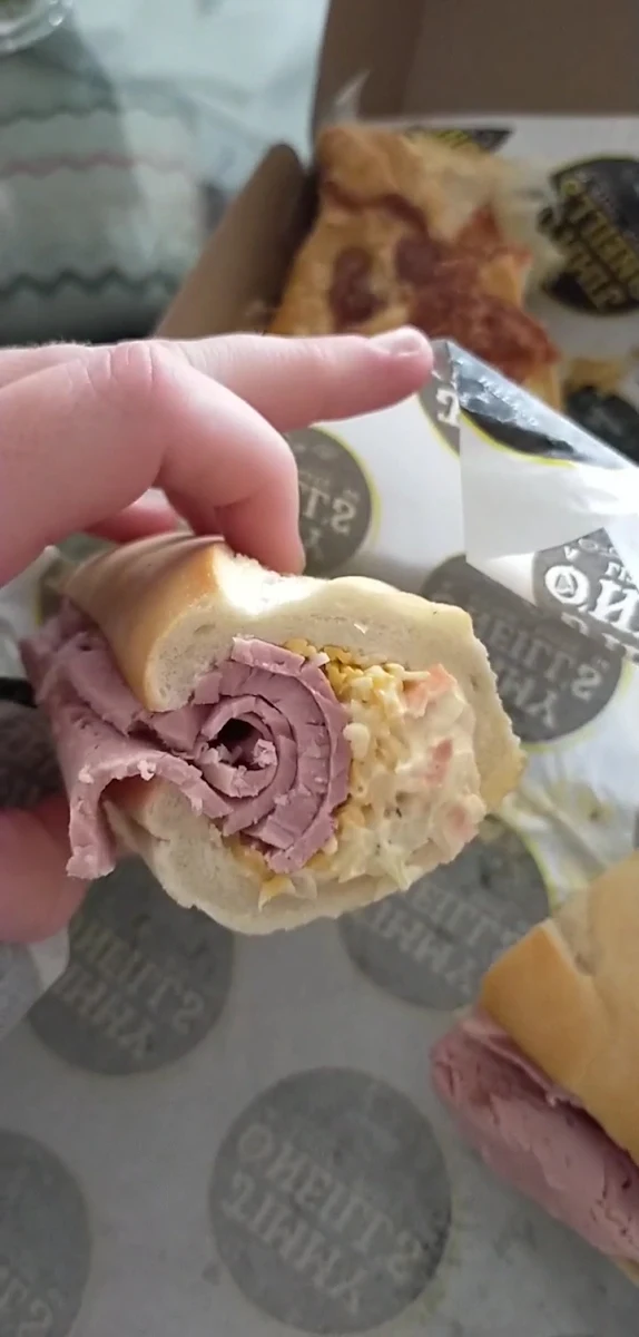 Ham Cheese & Coleslaw Roll, Jimmy O'Neills Whiskey & Alehouse
