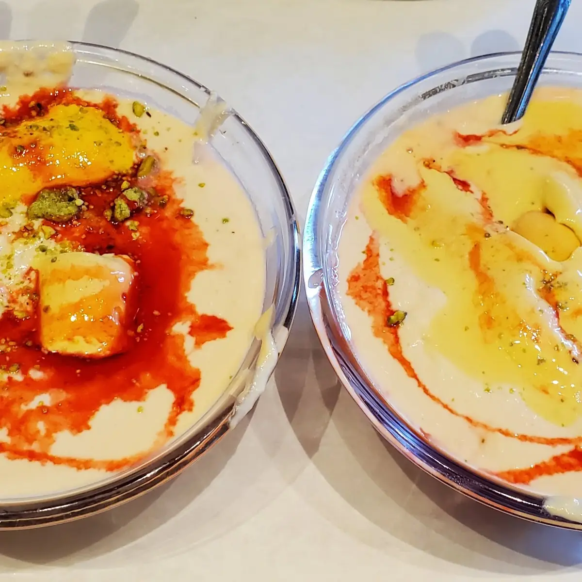 Special Kulfi and Mango Falooda