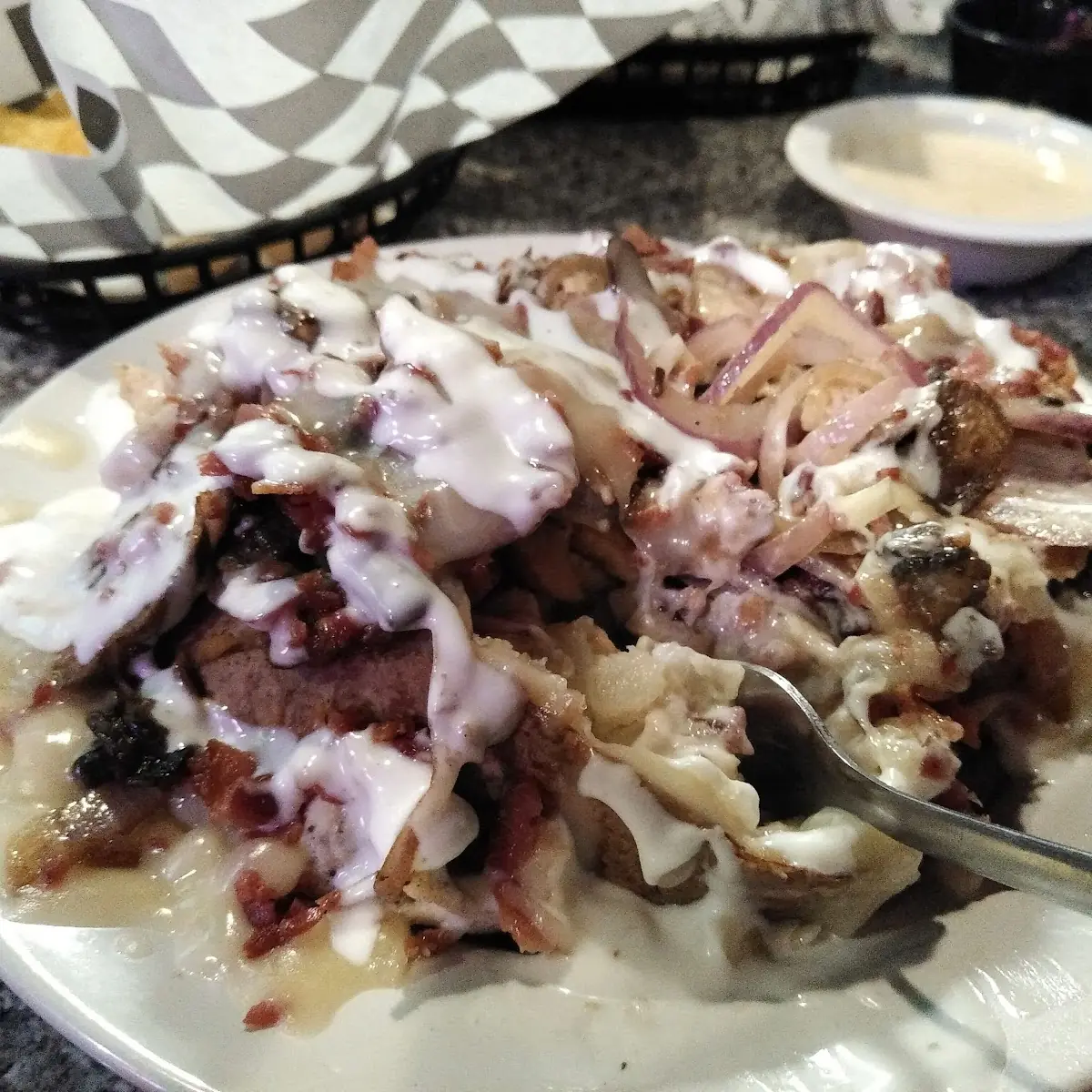 Loaded Chicken Fajita Potato