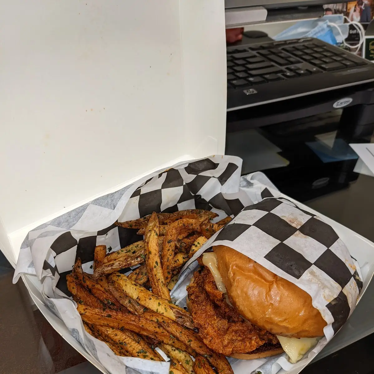 Spicy Chicken Sandwich J's Way